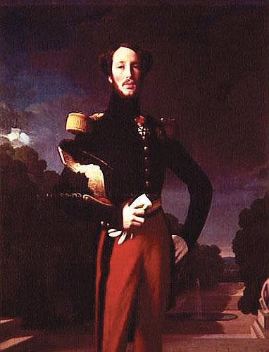 Jean Auguste Dominique Ingres Portrait of Prince Ferdinand Philippe, Duke of Orleans Sweden oil painting art